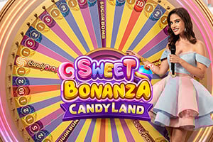 Sweet Bonanza CandyLand slot visual from Pragmatic Play available on verdecasinohu.eu